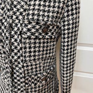 Houndstooth Tweed Jacket From Elie 